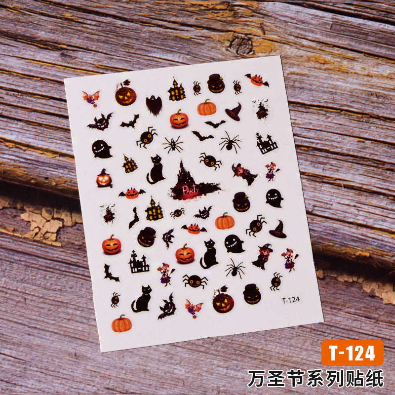 Halloween Nail Stickers YHLS010