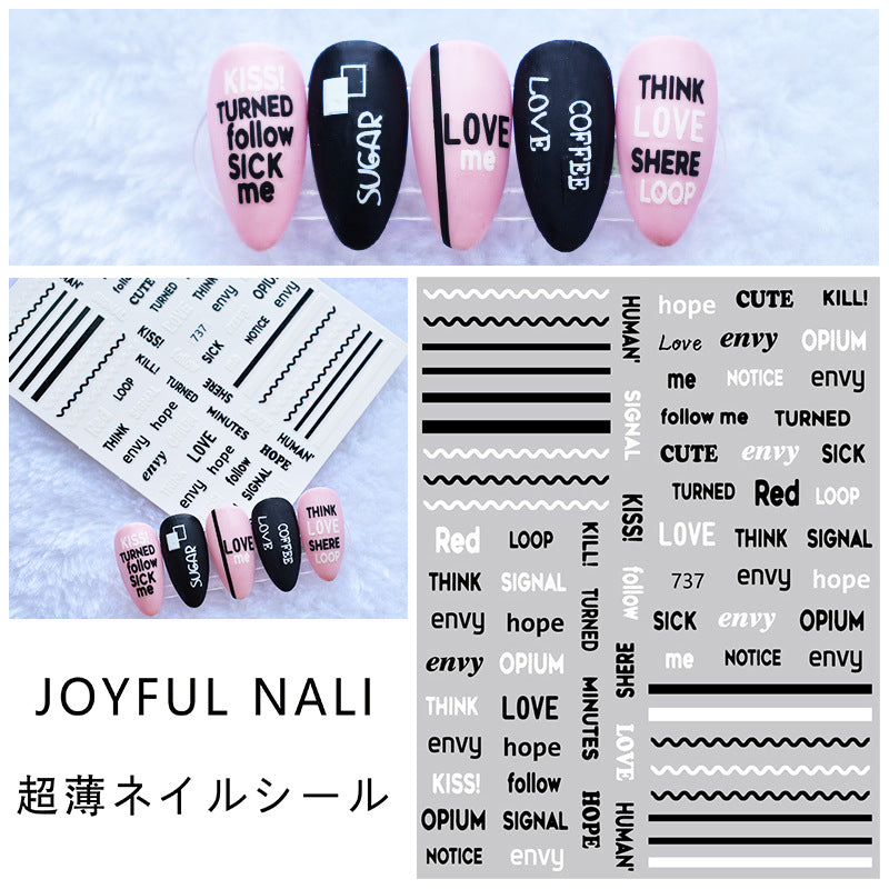 Nail Stickers JNS031