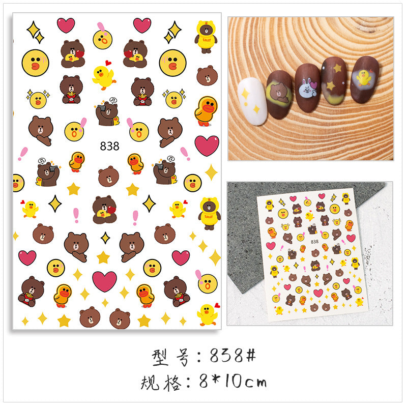 Nail Stickers JNS044