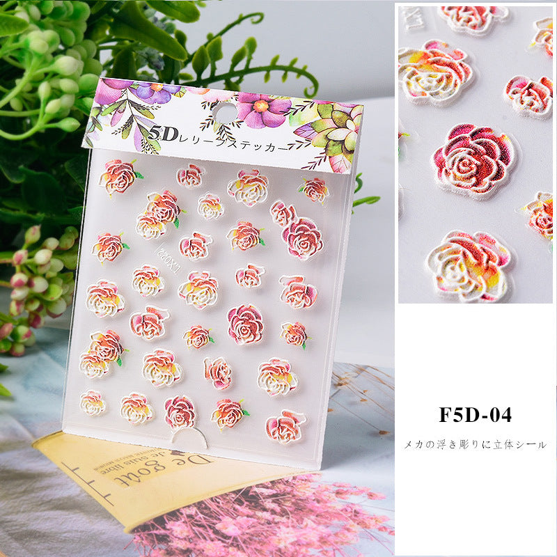 5D Nail Stickers  NSF021