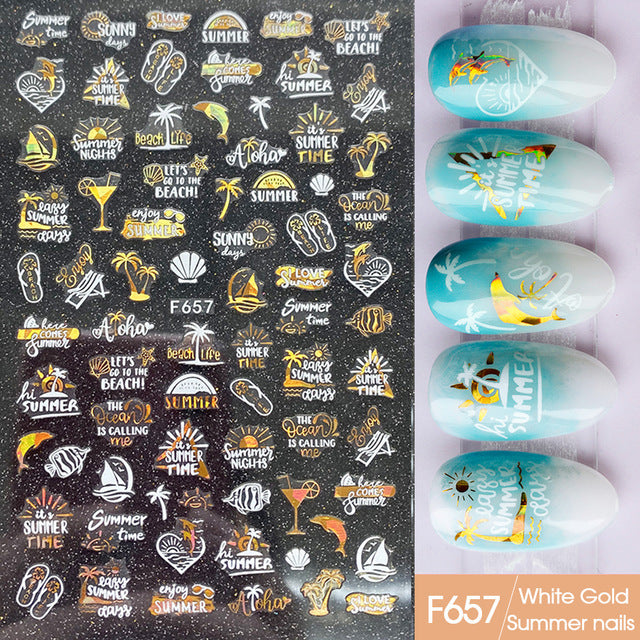 5D Nail Stickers  NSF020