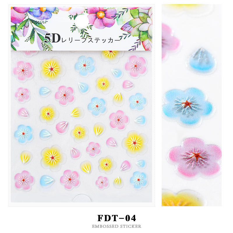 5D Nail Stickers  NSF004