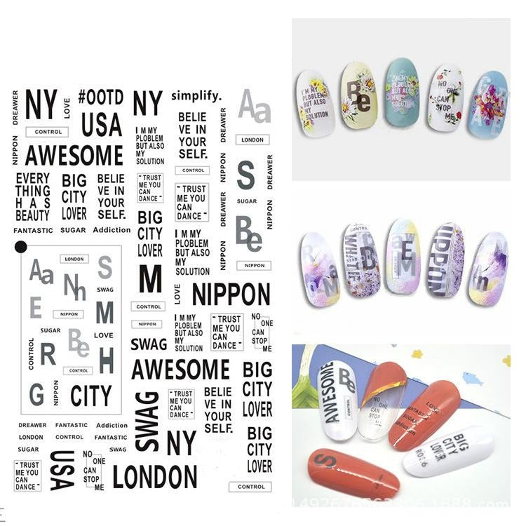 Miss Colour Nail Stickers MSS041