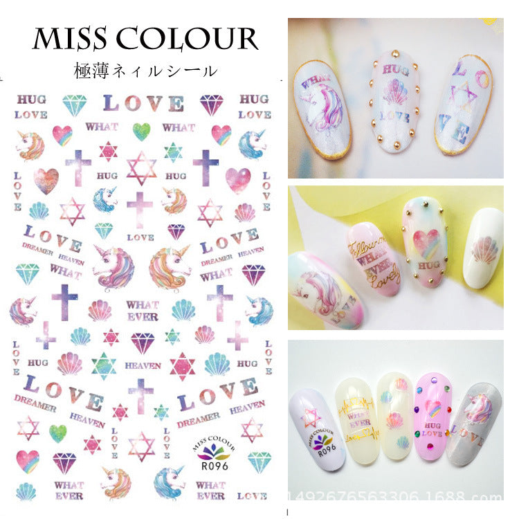 Miss Colour Nail Stickers MSS039