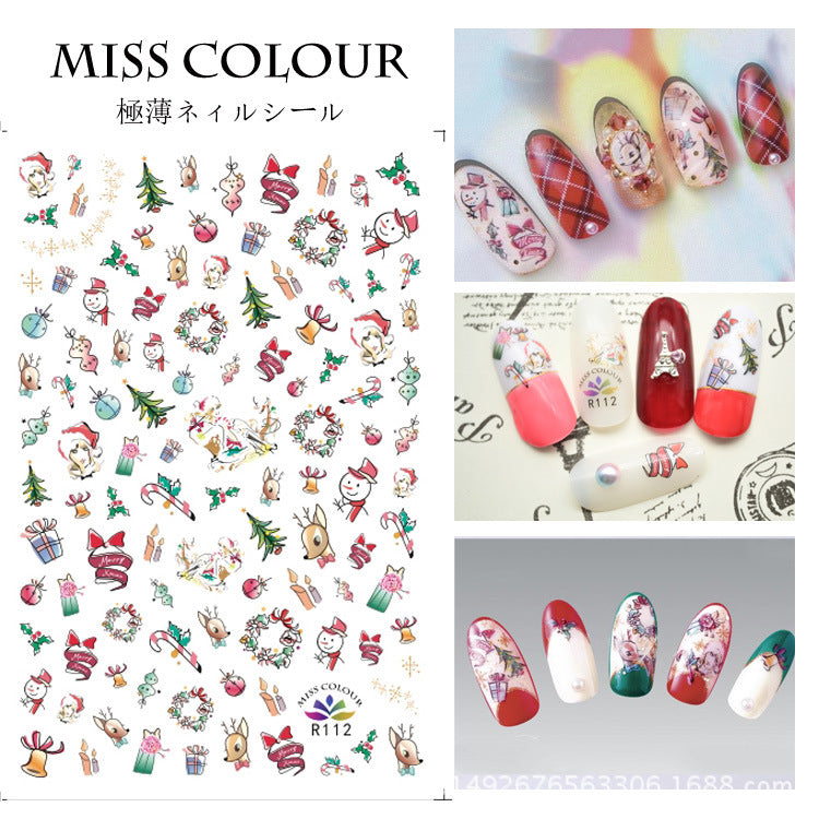 Miss Colour Nail Stickers MSS038