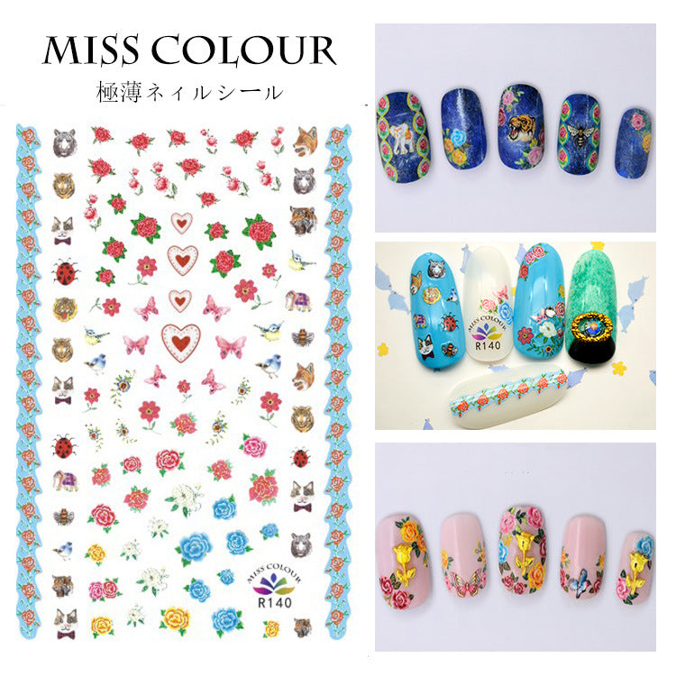 Miss Colour Nail Stickers MSS029