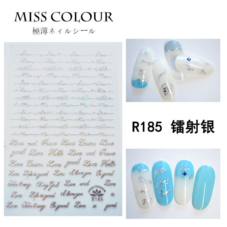 Miss Colour Nail Stickers MSS031