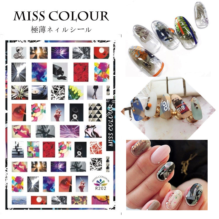 Miss Colour Nail Stickers MSS026