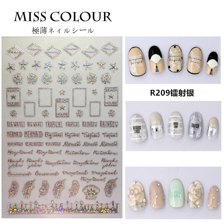 Miss Colour Nail Stickers MSS017