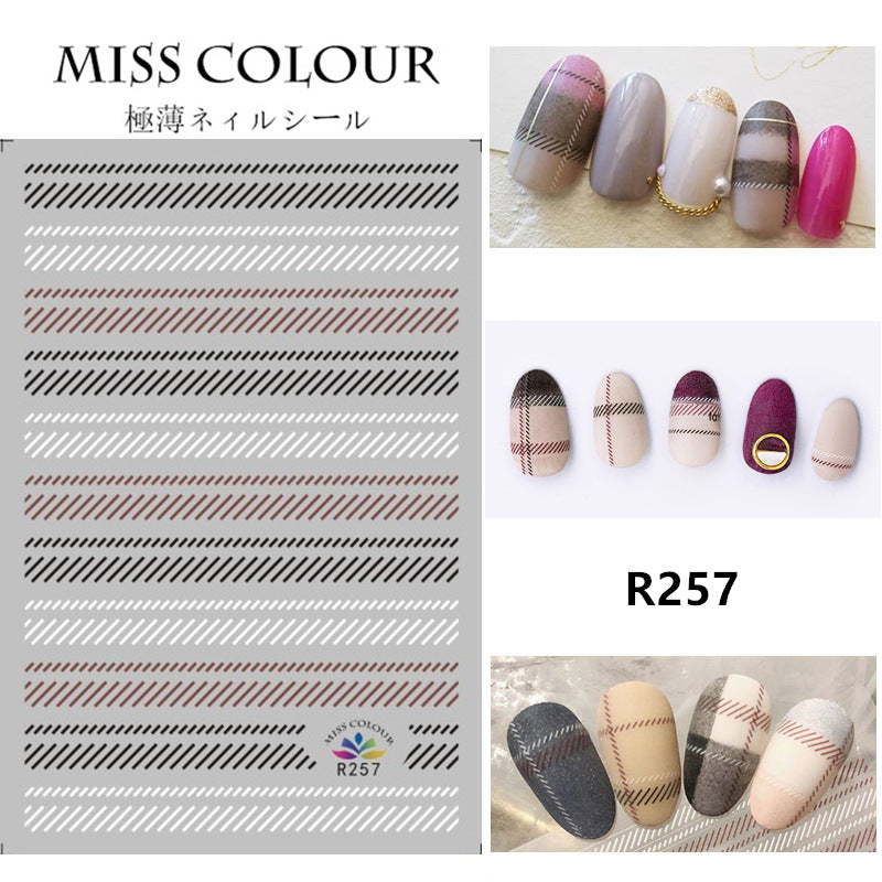 Miss Colour Nail Stickers MSS021