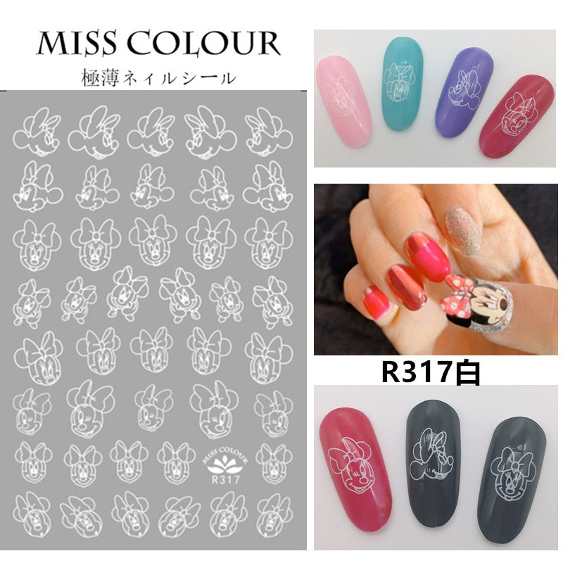 Miss Colour Nail Stickers MSS010