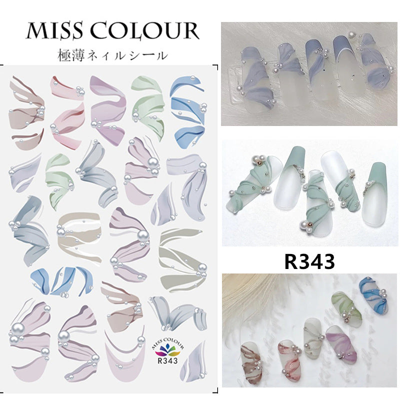 Miss Colour Nail Stickers MSS013