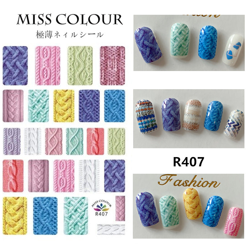 Miss Colour Nail Stickers MSS003