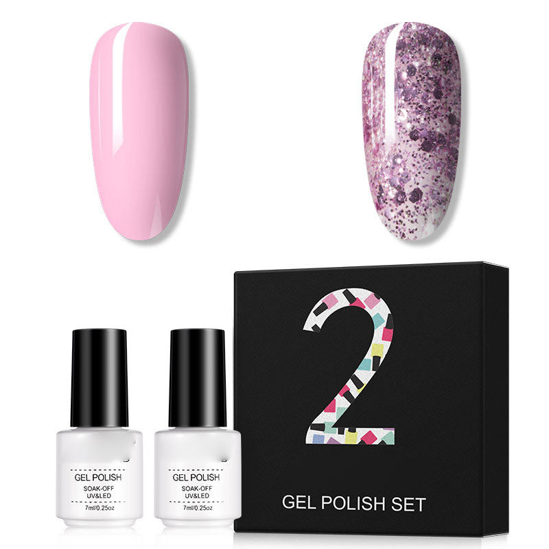 NGRO020 Multicolor Nail Polish Set 2PCS