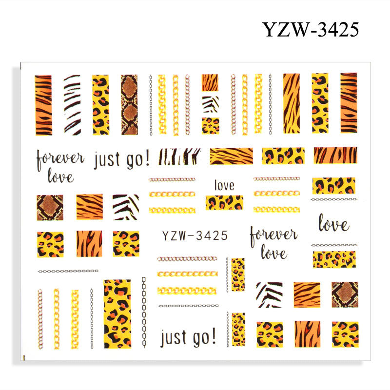 Nail Stickers YZW 019