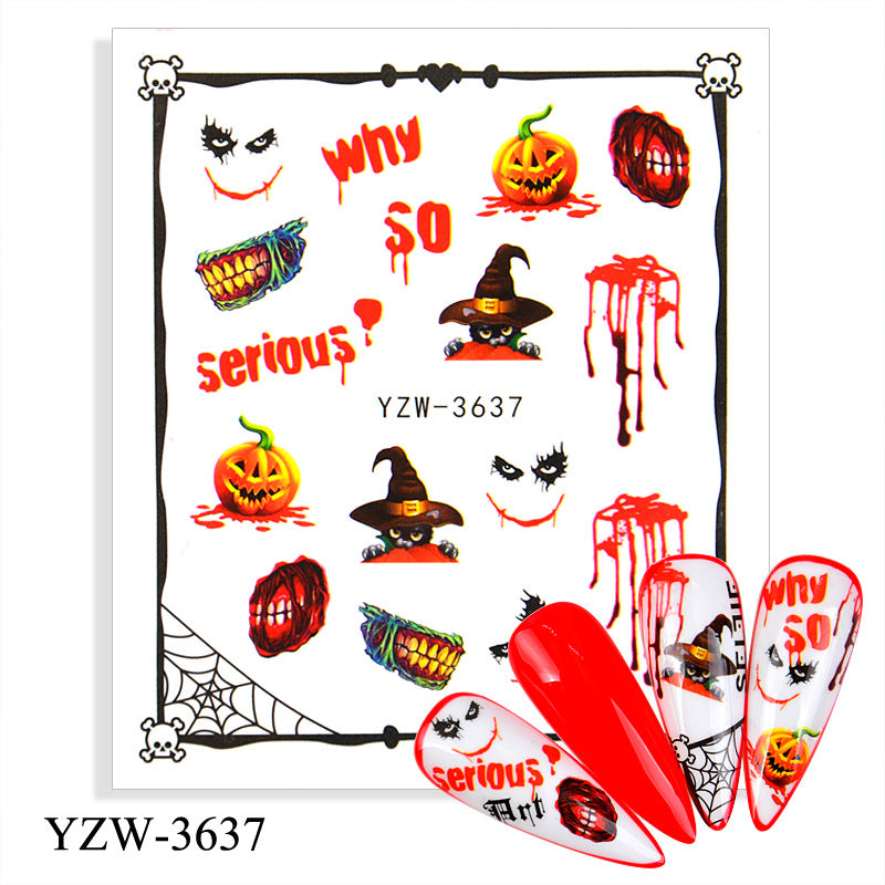 Halloween Nail Stickers YHLS014