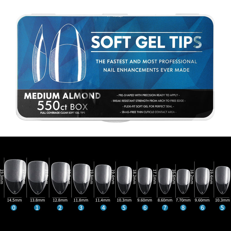 Soft Gel Nail Tips SGNT011