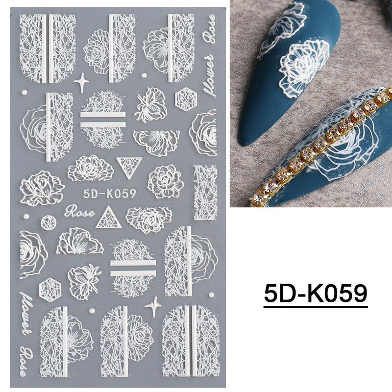 5D Nail Stickers  NSF010