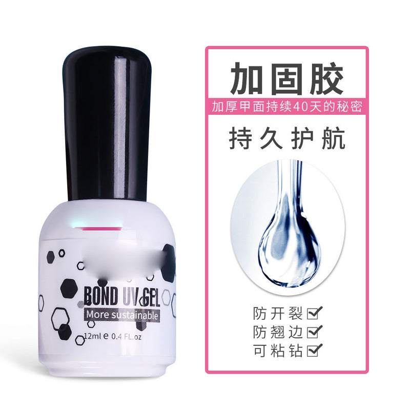 NGMB006 Nail Art Pure Color Nail Polish Glue, Removable Nail Polish Glue