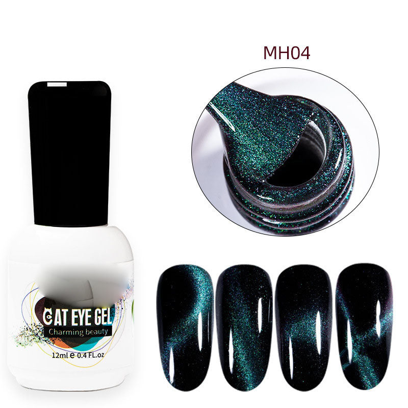 NGMB028 5D Magic Chameleon Cat Eye Nail Polish