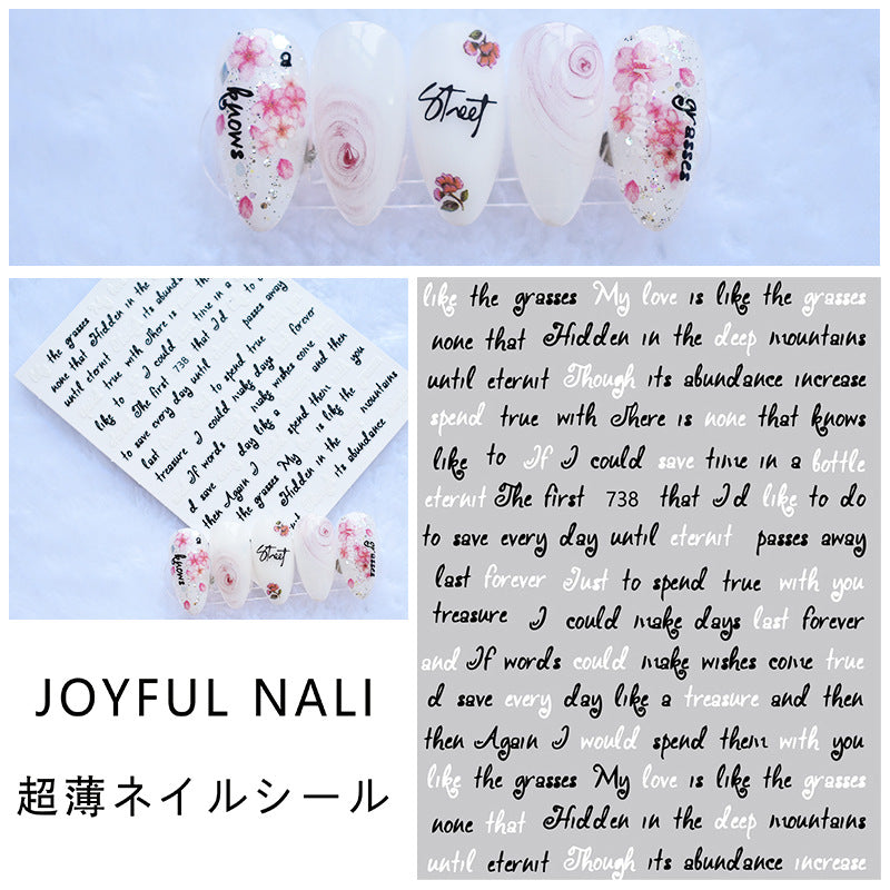 Nail Stickers JNS031