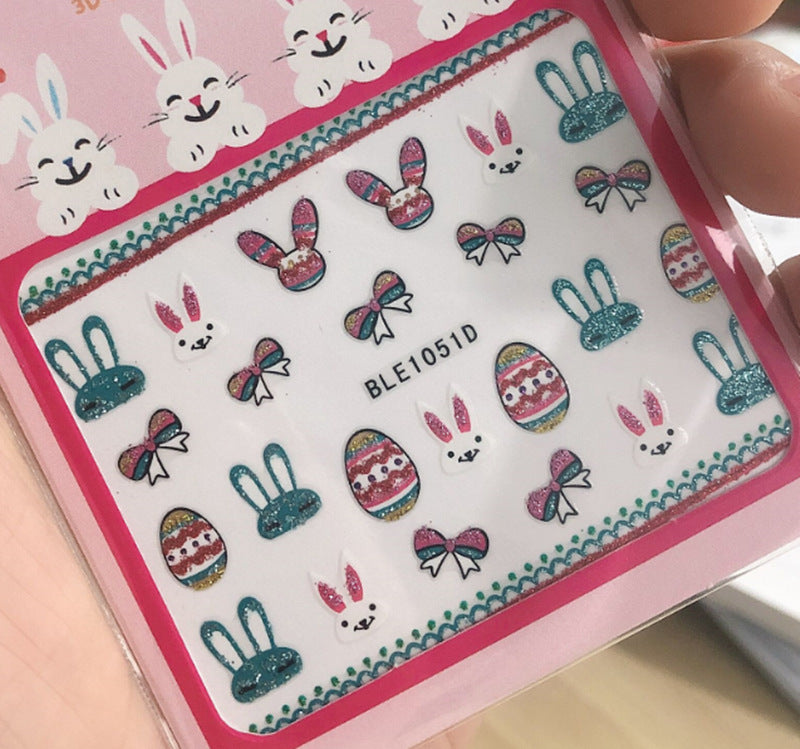 Easter Nail Stickers NSE016