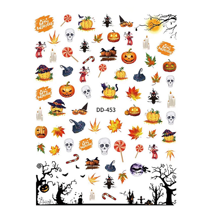 Halloween Nail Stickers YHLS016