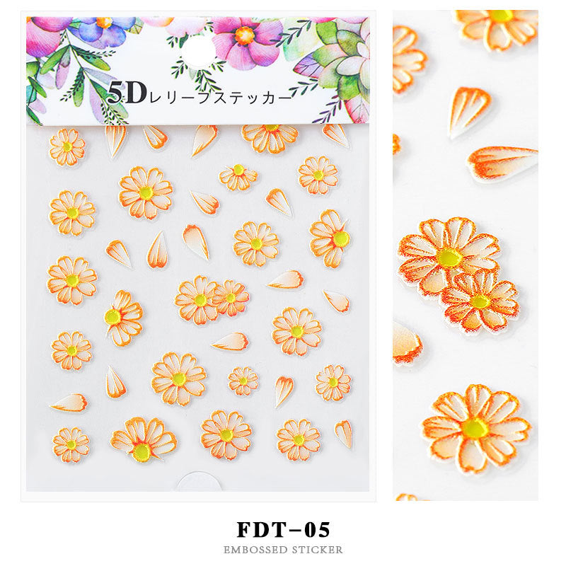 5D Nail Stickers  NSF004