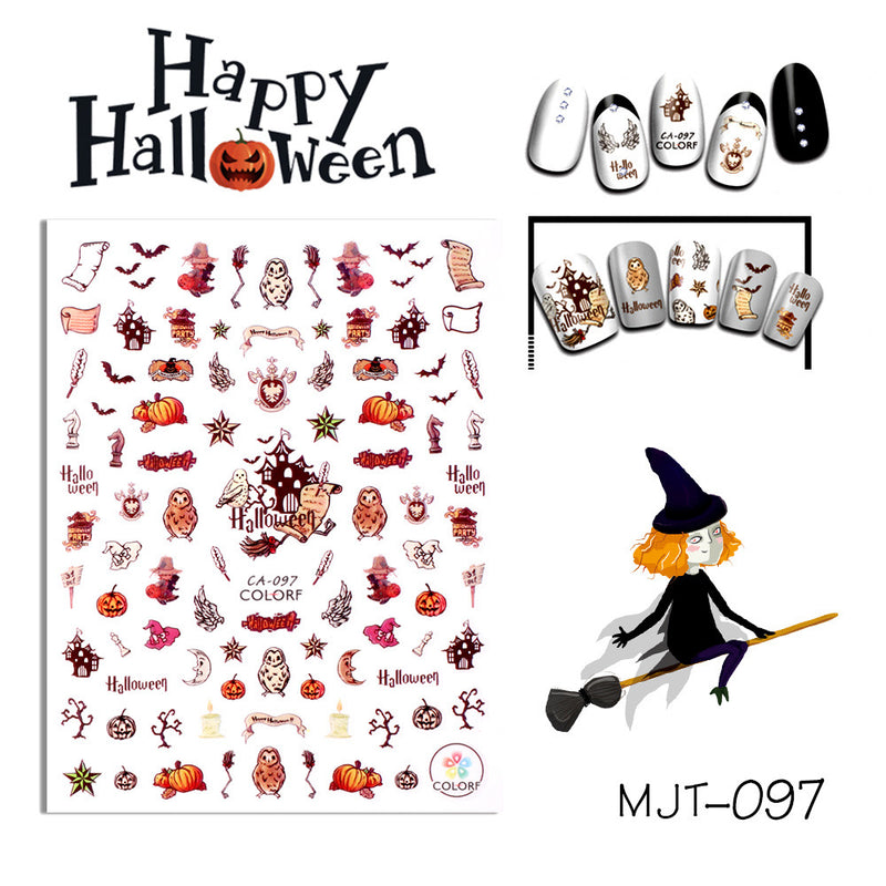 Halloween Nail Stickers YHLS003