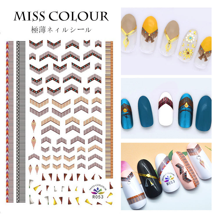 Miss Colour Nail Stickers MSS040