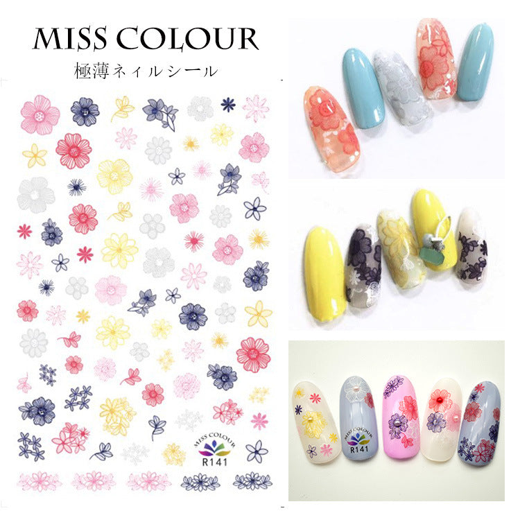 Miss Colour Nail Stickers MSS029