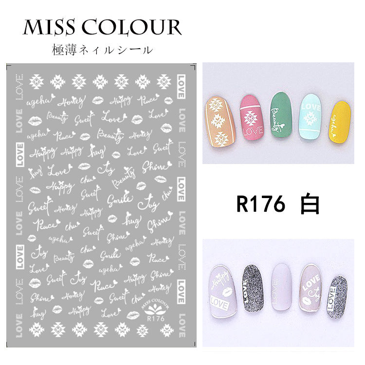 Miss Colour Nail Stickers MSS027