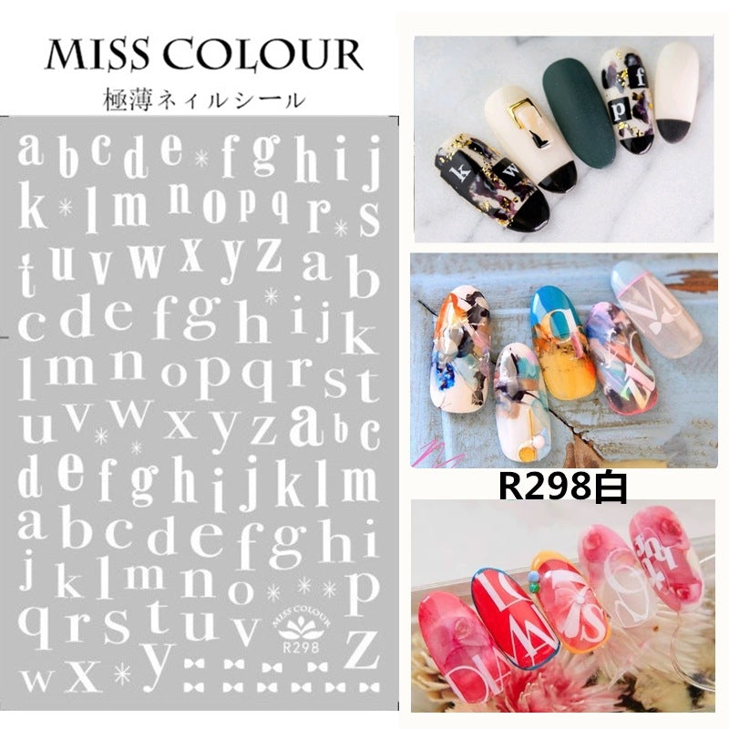 Miss Colour Nail Stickers MSS015