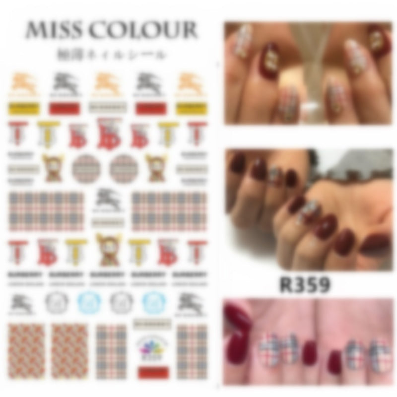 Miss Colour Nail Stickers MSS008