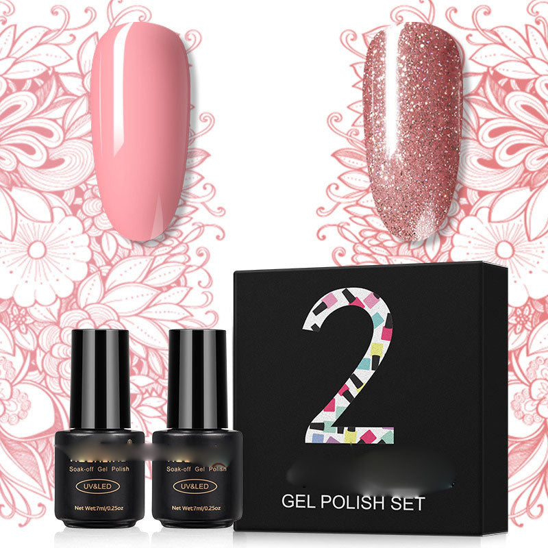 NGRO012 Nail Polish Set 2PCS Base Glue