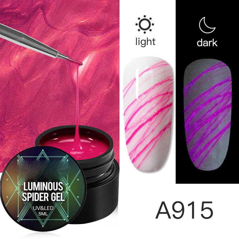 NGRO089 Nail Art Painted Luminous Elastic Silky Glue 5ml