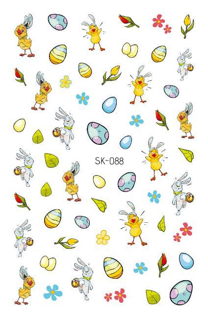 Easter Nail Stickers NSE013