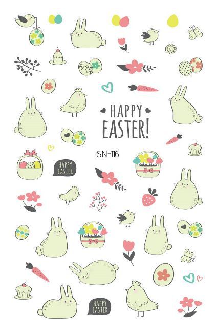 Easter Nail Stickers NSE012