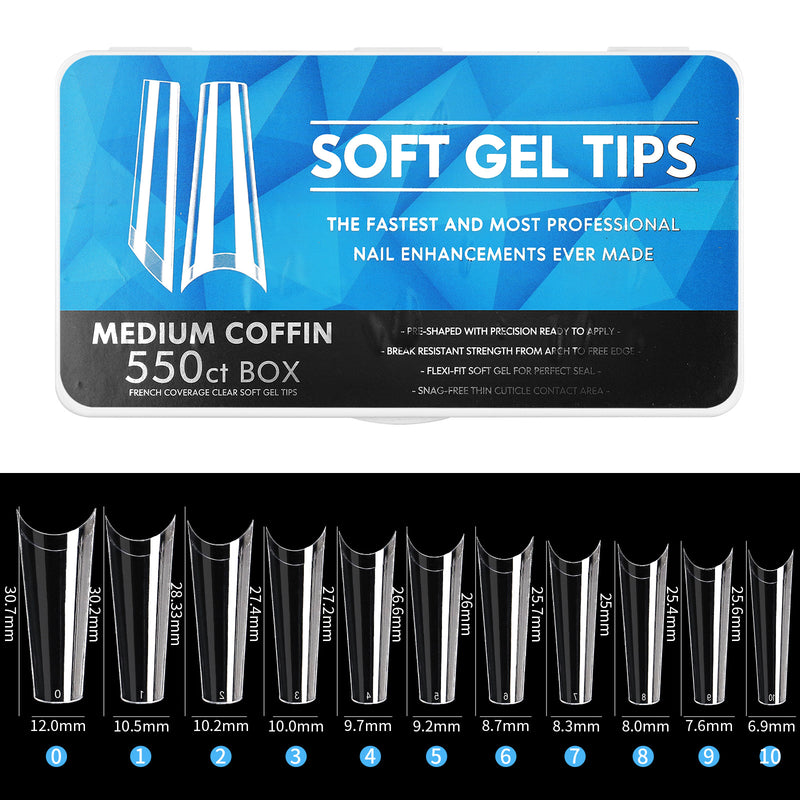 Soft Gel Nail Tips SGNT011