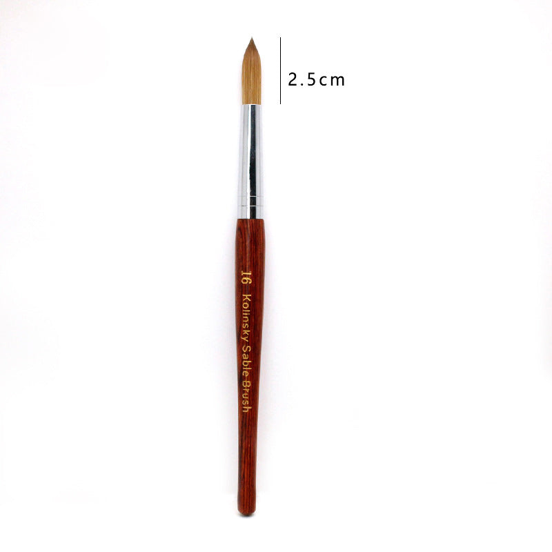 100% Kolinsky Nail Brush YSZ004