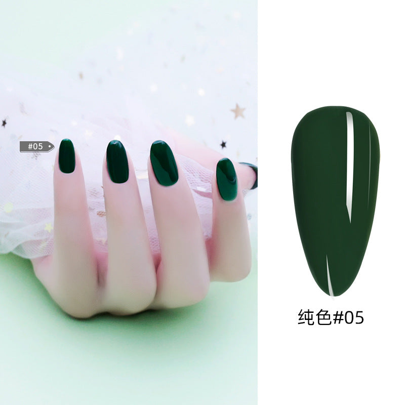 NGPF031 nude color phototherapy paint glue, black and white red nail polish glue