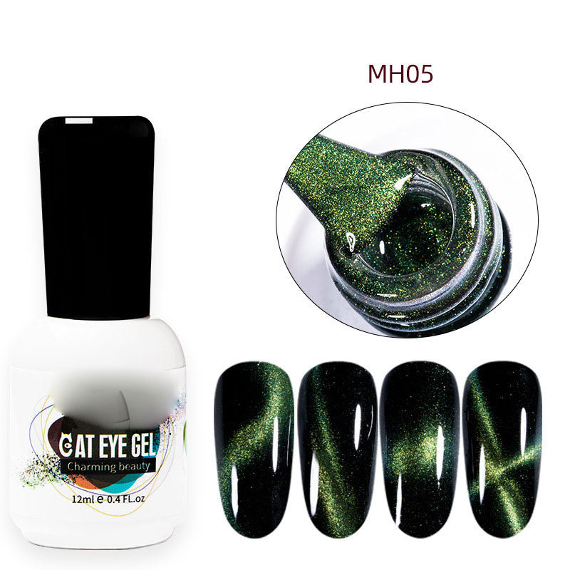 NGMB028 5D Magic Chameleon Cat Eye Nail Polish