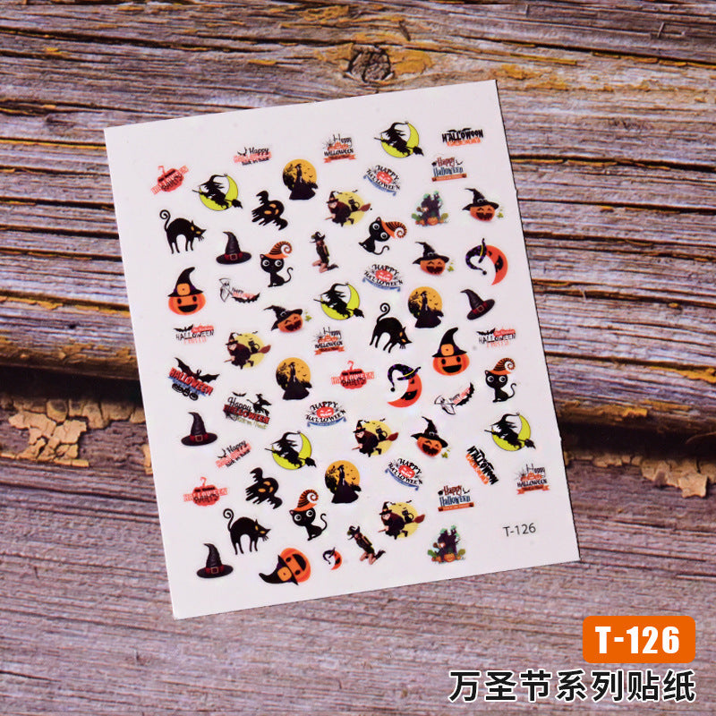 Halloween Nail Stickers YHLS010