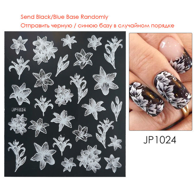 5D Nail Stickers  NSF014