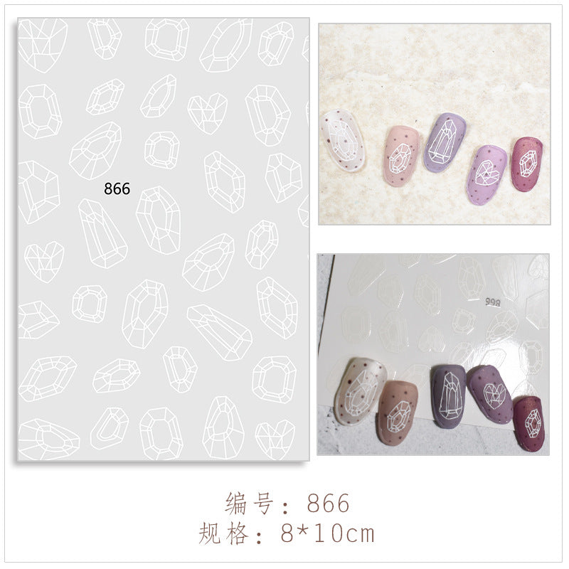 Nail Stickers JNS047