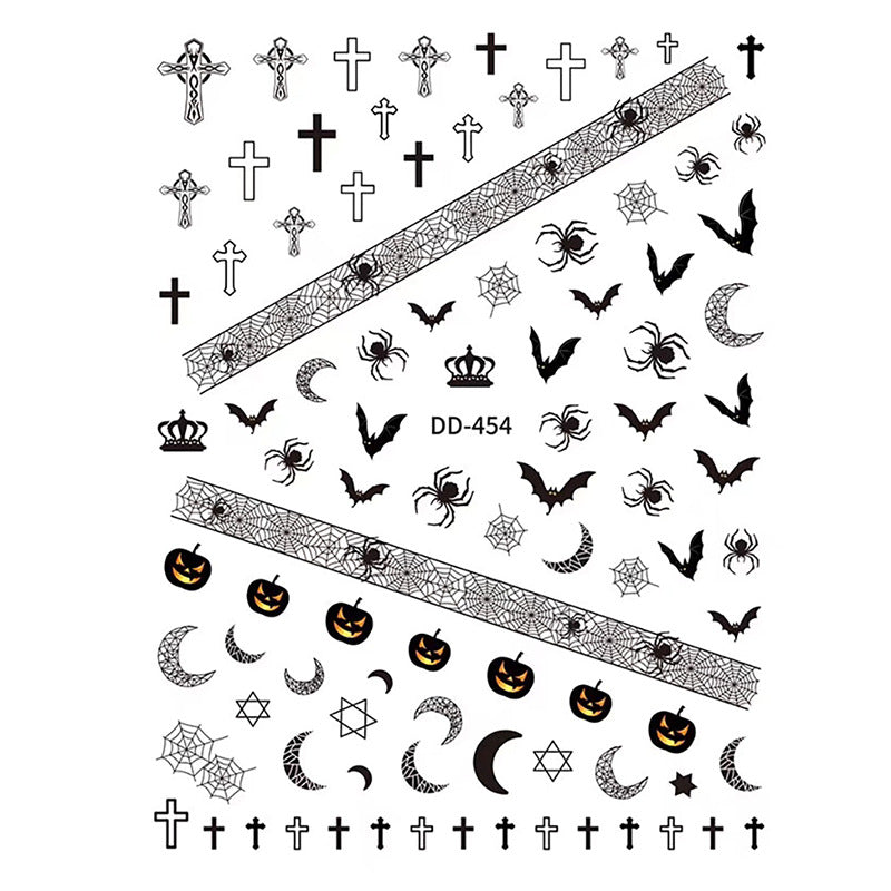 Halloween Nail Stickers YHLS016