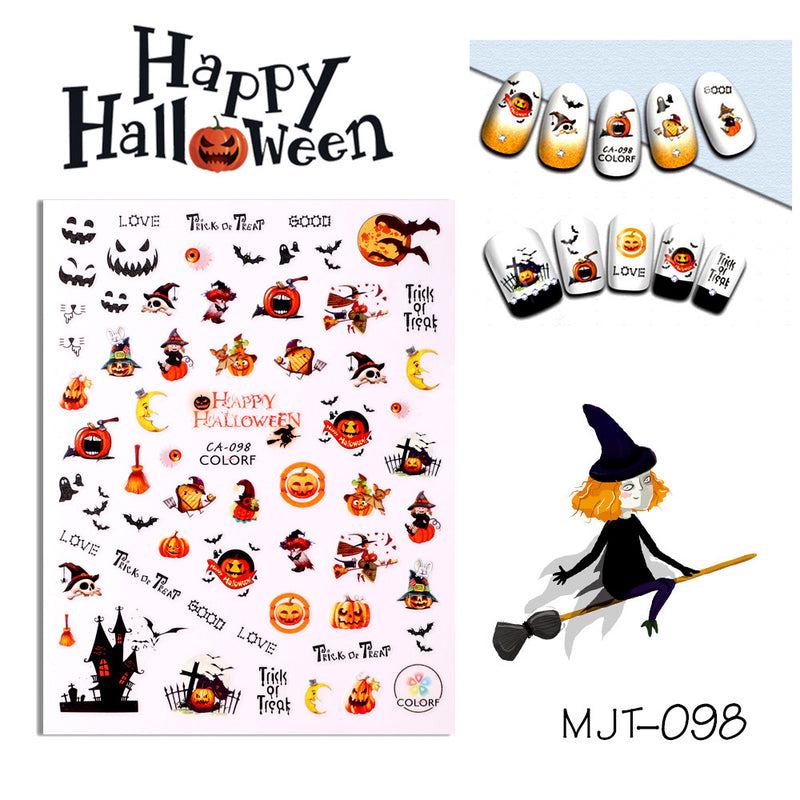 Halloween Nail Stickers YHLS003