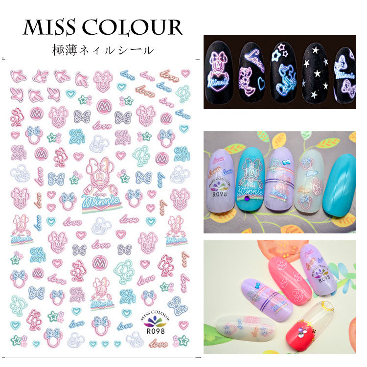 Miss Colour Nail Stickers MSS039