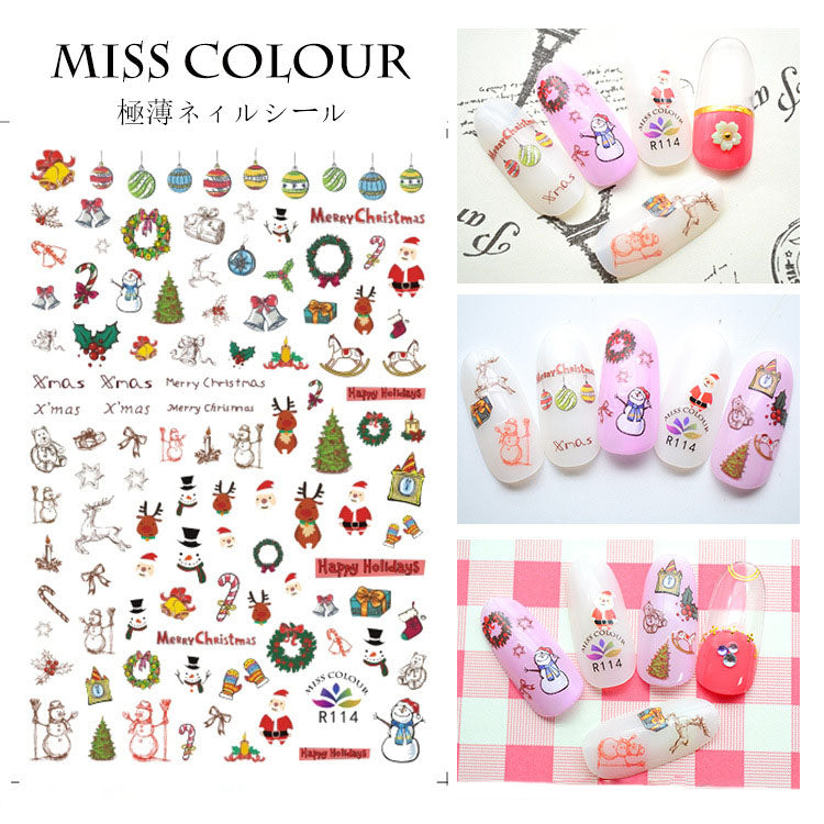 Miss Colour Nail Stickers MSS024