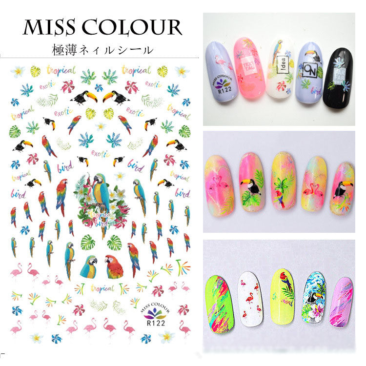 Miss Colour Nail Stickers MSS034